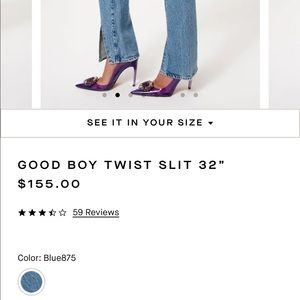 Good American jeans. Brand new! I literally wore them for less than an hour!